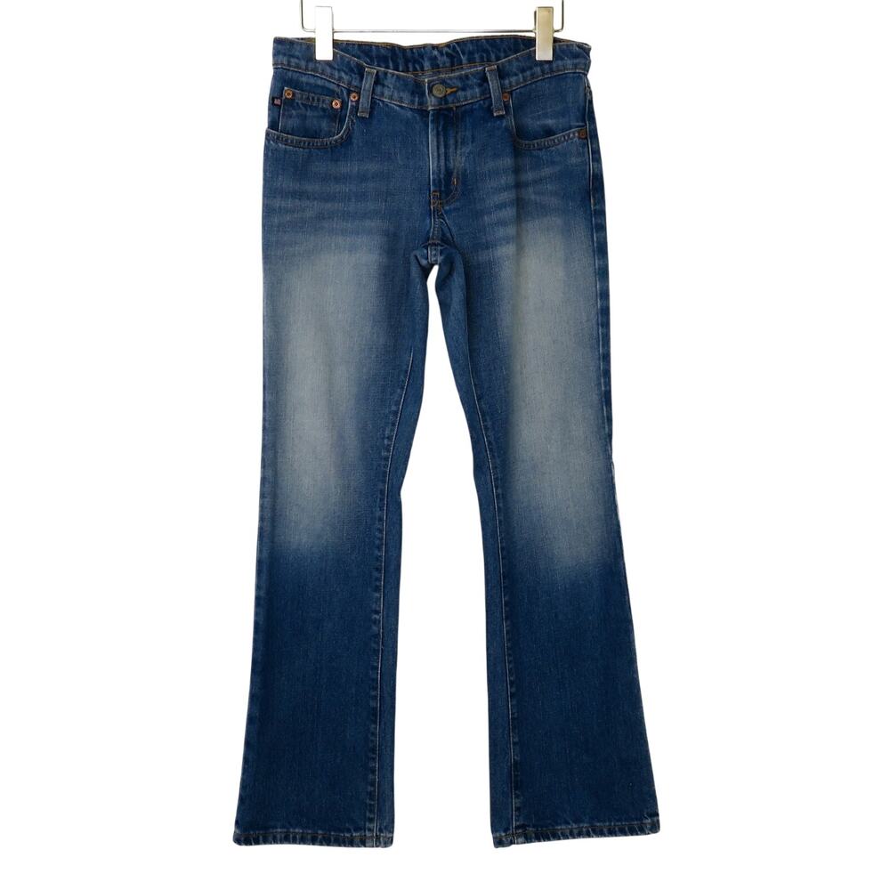 90s Vintage Ralph Lauren Polo Jeans Mid Rise Straight Leg Bootcut Jeans 30